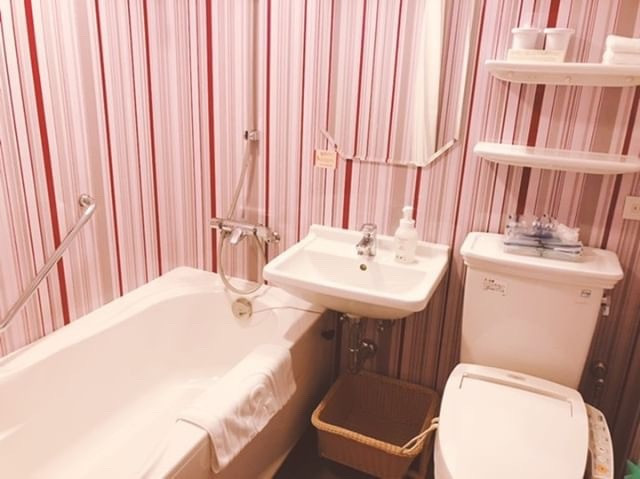 バスルームも可愛い