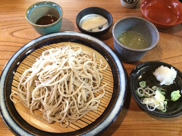 「大内宿 山本屋」料理 591670 高遠そば！旧領の信州高遠藩から伝わった大根のおろし汁と醤油でいただくお蕎麦です。