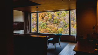 客室温泉展望風呂付ラグジュアリー 牛肉コースディナー 禁煙 (50平米・定員3名)