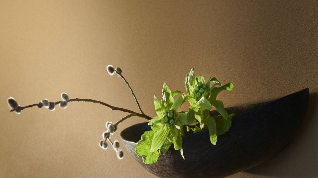 プリミティブアートと
花の競演 / 3