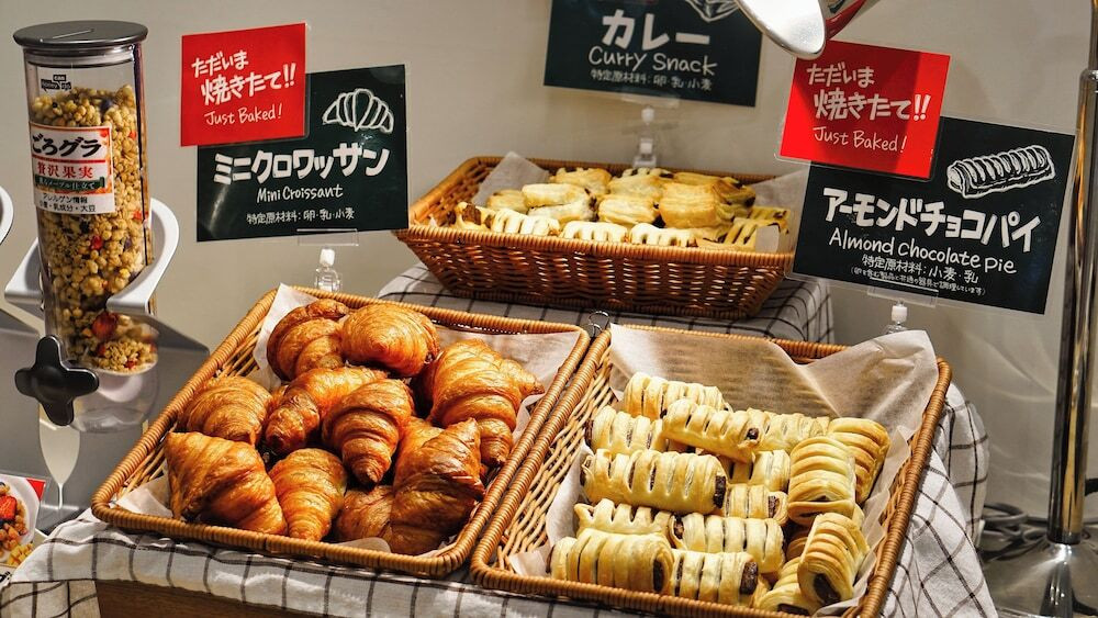 朝食ビュッフェ