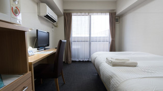 スタンダード セミダブル ルーム 喫煙可 簡易キッチン (ハウスキーピングは有料オプション)