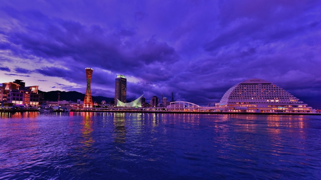 神戸ハーバーランド夜景