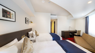 エグゼクティブ ルーム シングルベッド 2 台 禁煙 冷蔵庫 (with Sofabed)