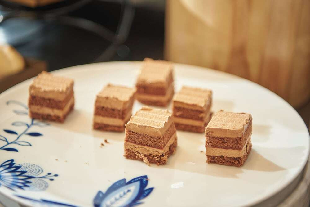 朝食ビュッフェ