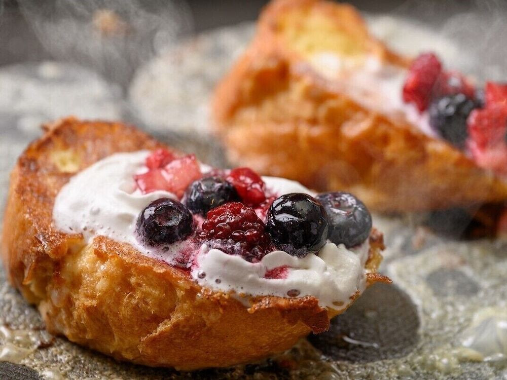 朝食ビュッフェ