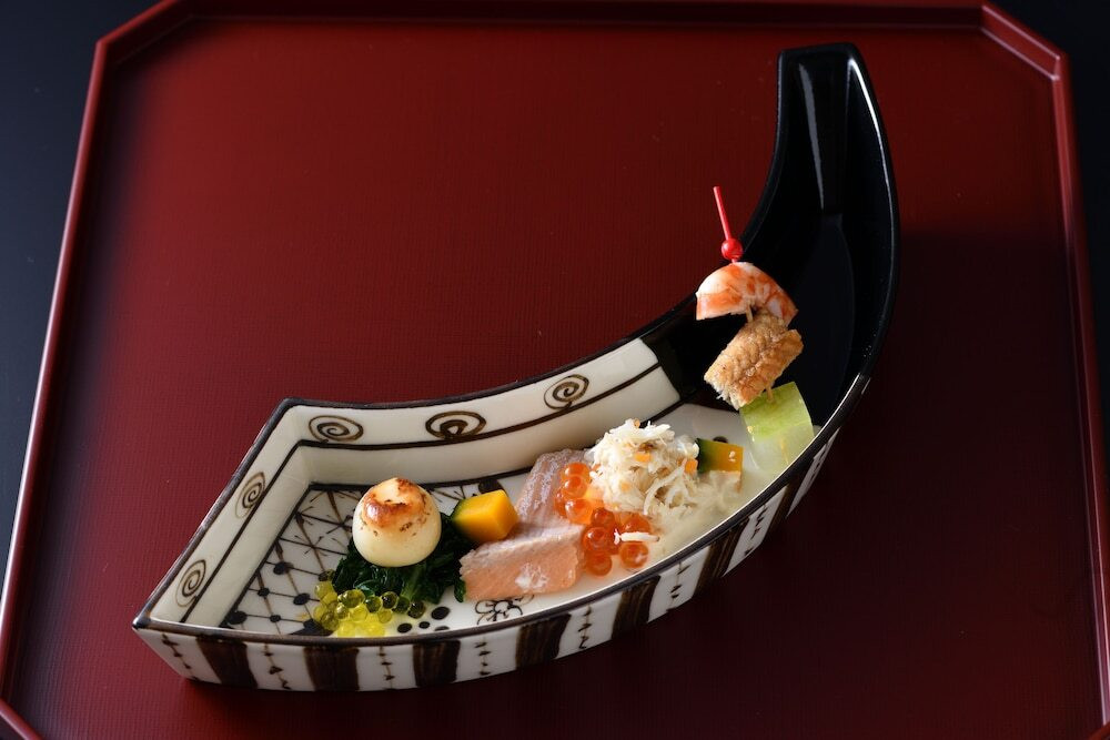 旅館のお食事処