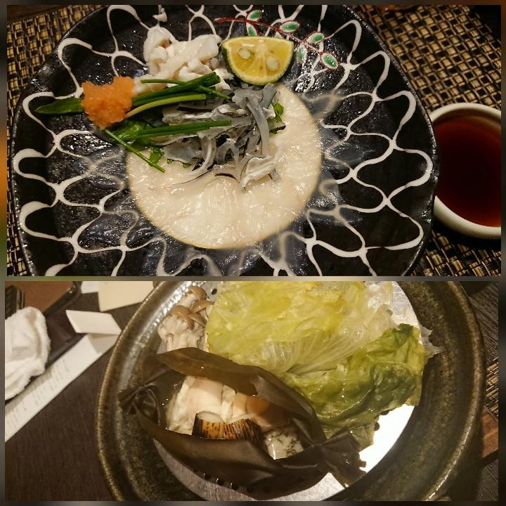 てっさ美味、白子が少なくてとっても残念でした