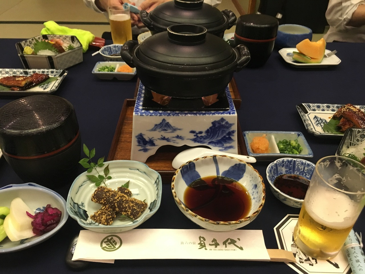 「助六の宿 貞千代」 料理 19955322 江戸町衆料理一例