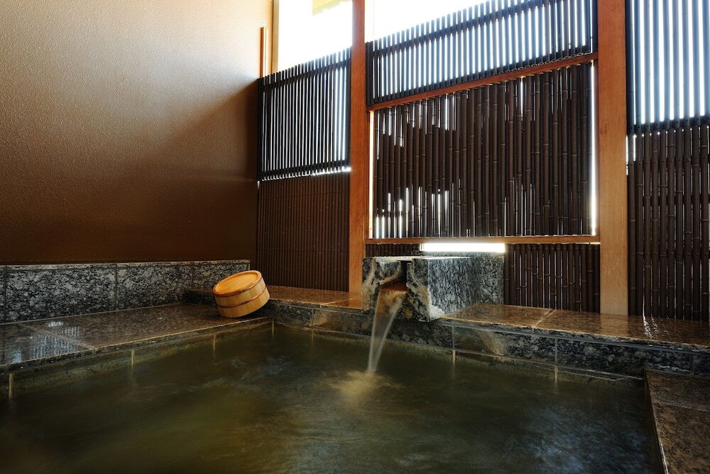 客室の露天風呂②