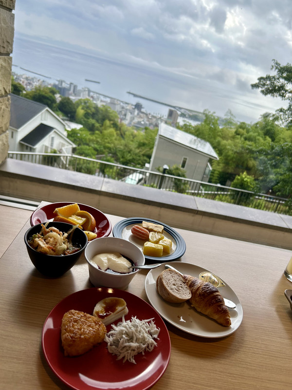 朝食ビュッフェ