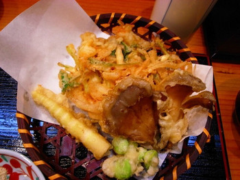 「我天」料理 905230 日替わり　天麩羅　我天
