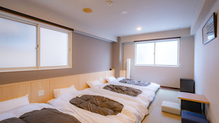 トラディショナル 4 人部屋 専用バスルーム