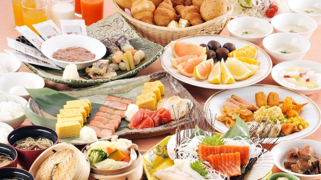 朝食ビュッフェ1 / 1