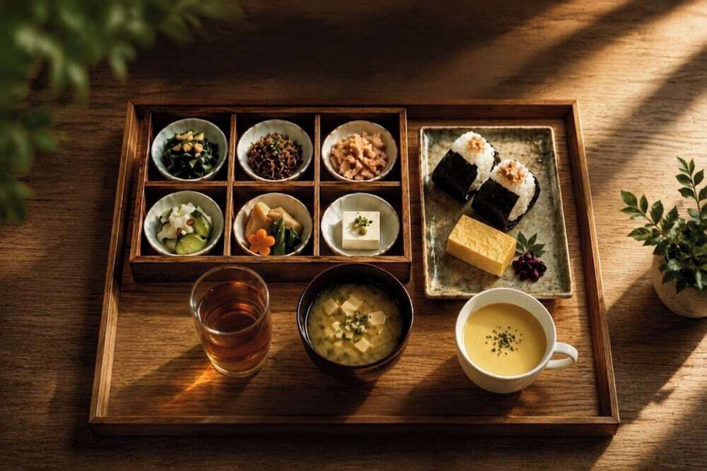 朝食