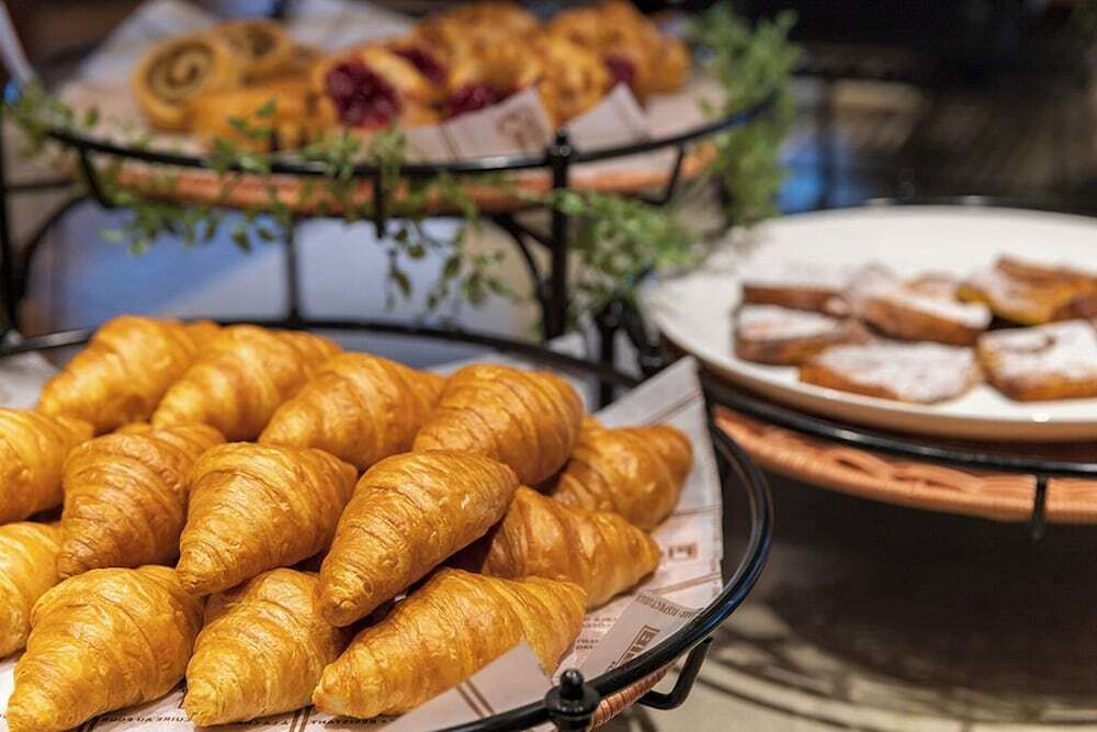 朝食ビュッフェ