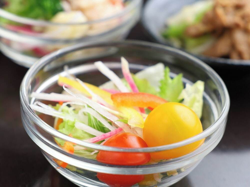 朝食ビュッフェ