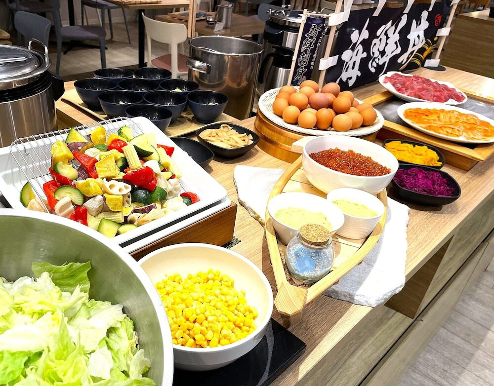 朝食ビュッフェ