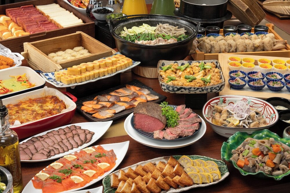 朝食ビュッフェ