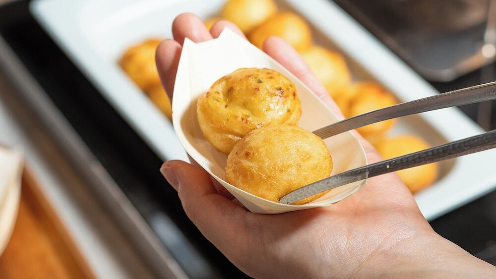 朝食ビュッフェ