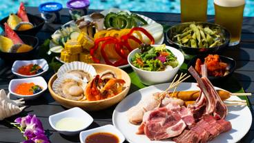 プールサイドバーベキュー / 2