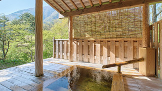 【 禁煙】露天風呂と檜内風呂のついた「離れ」特別室2〜6名様