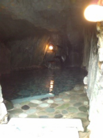 南信州最大級の露天風呂でくつろぐ3567217