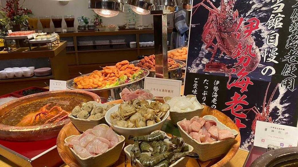夕食バイキング一例① / 1