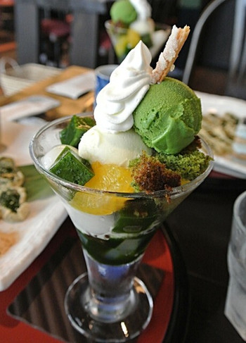 「抹茶さろん ひとこと」 料理 20371906 ミニパフェ