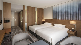 ルーム シングルベッド 2 台 パークビュー