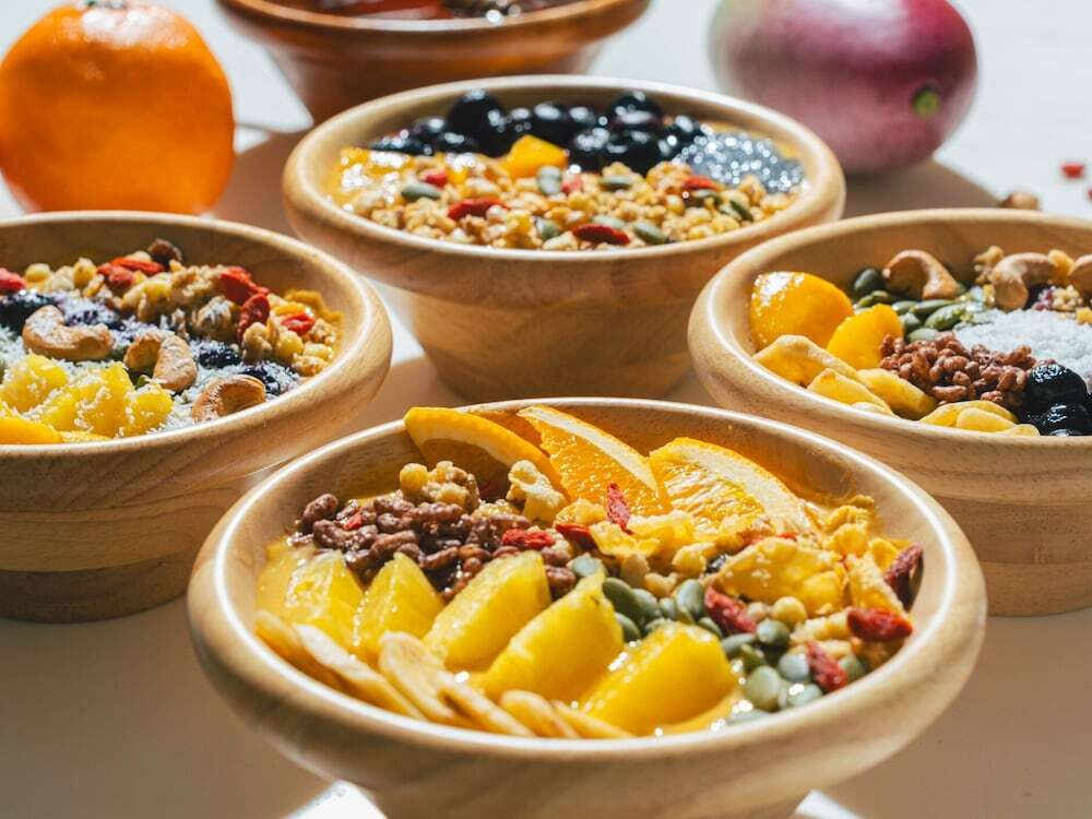 朝食ビュッフェ