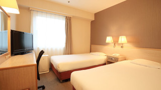 ツインルーム シングルベッド 2 台 禁煙 (15.2〜16.2㎡)