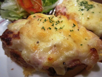 「茶亭 羽當」 料理 7104567 オープンサンド　500円