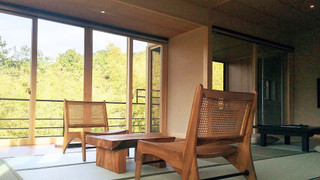 露天風呂付き客室＜竹の音＞