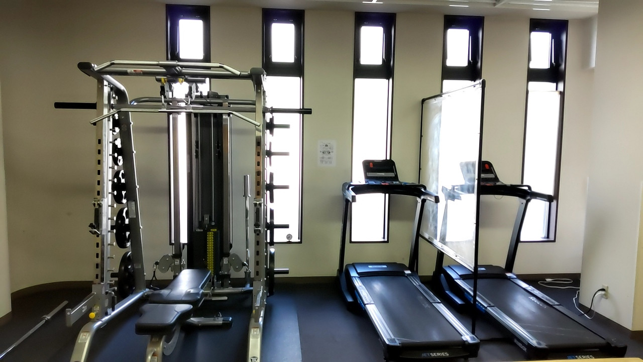 筋トレ施設もあります