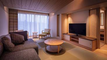 ビューバス（半露天）付スイート① / 3