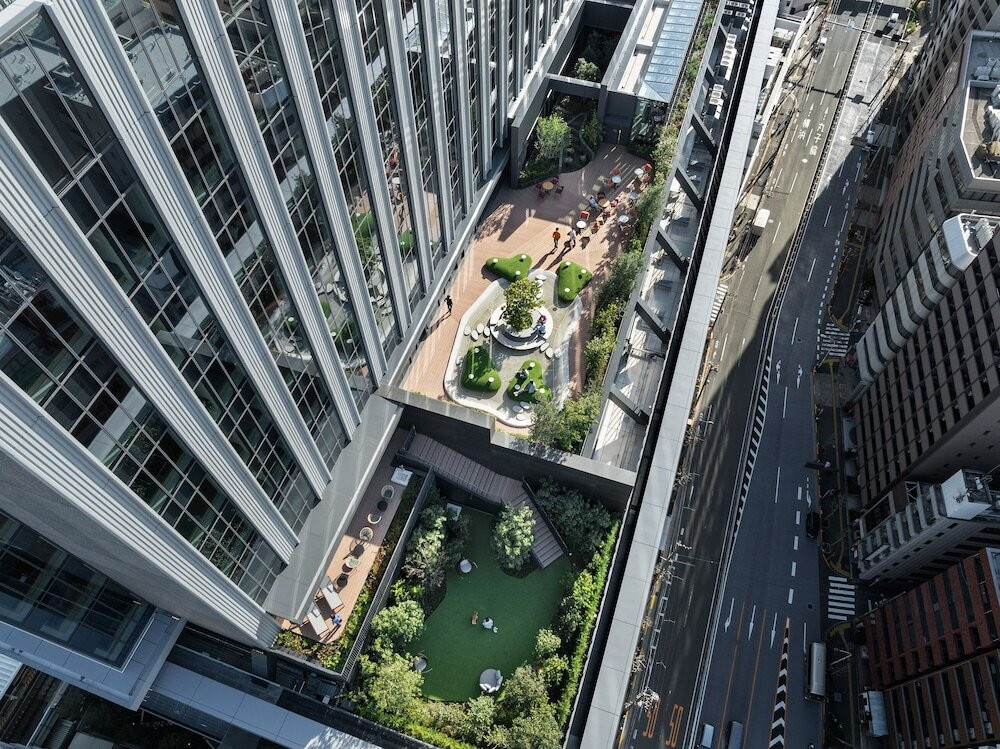 空中庭園　俯瞰