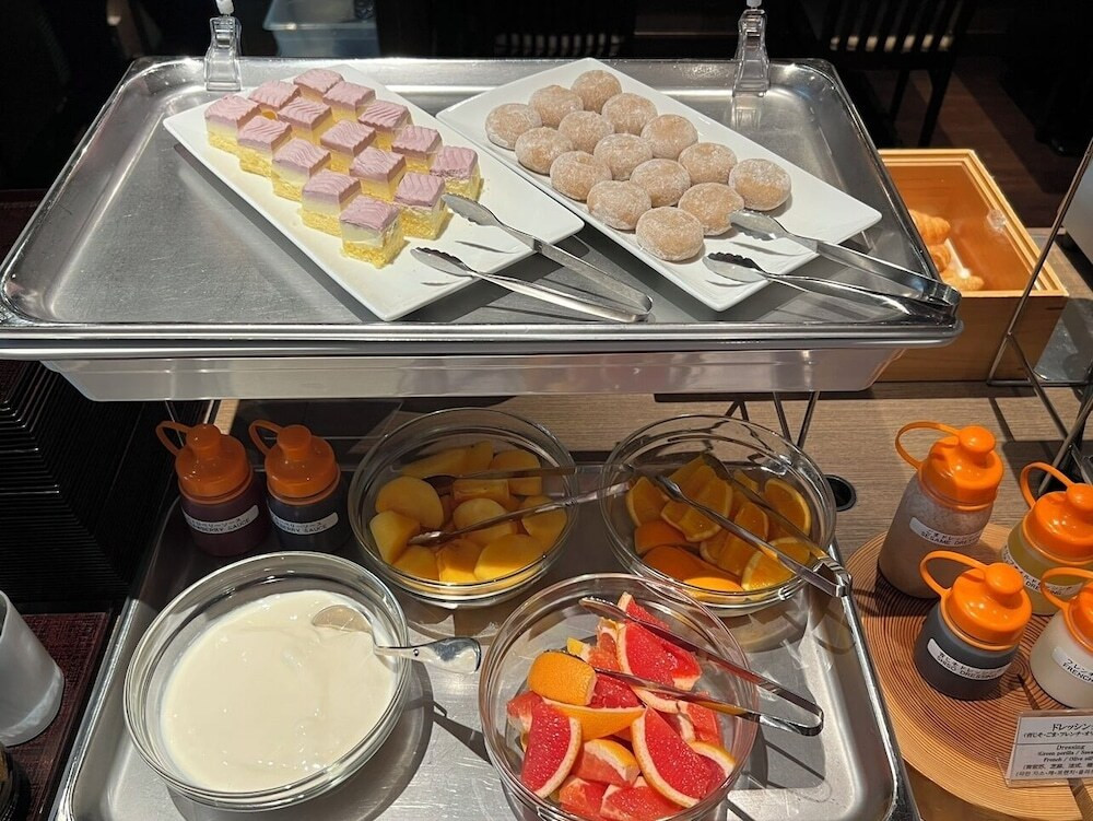 朝食ビュッフェ