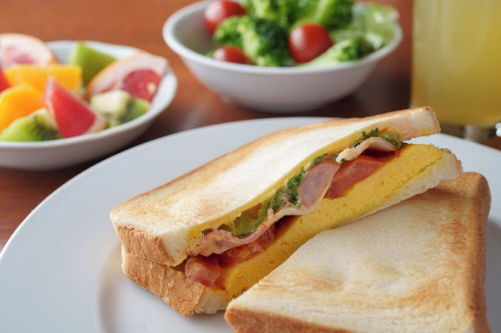 朝食ビュッフェ