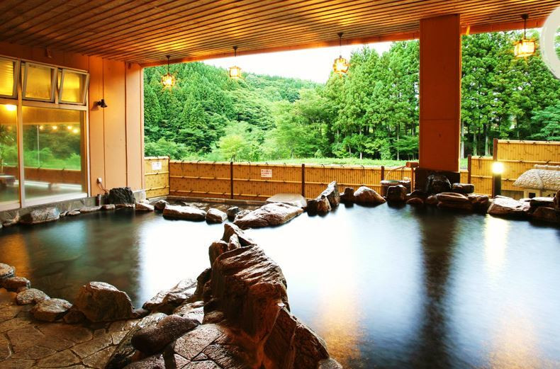 7種類ものバリエーション豊かな温泉に入れる4084956