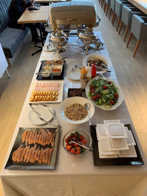 朝食ビュッフェ