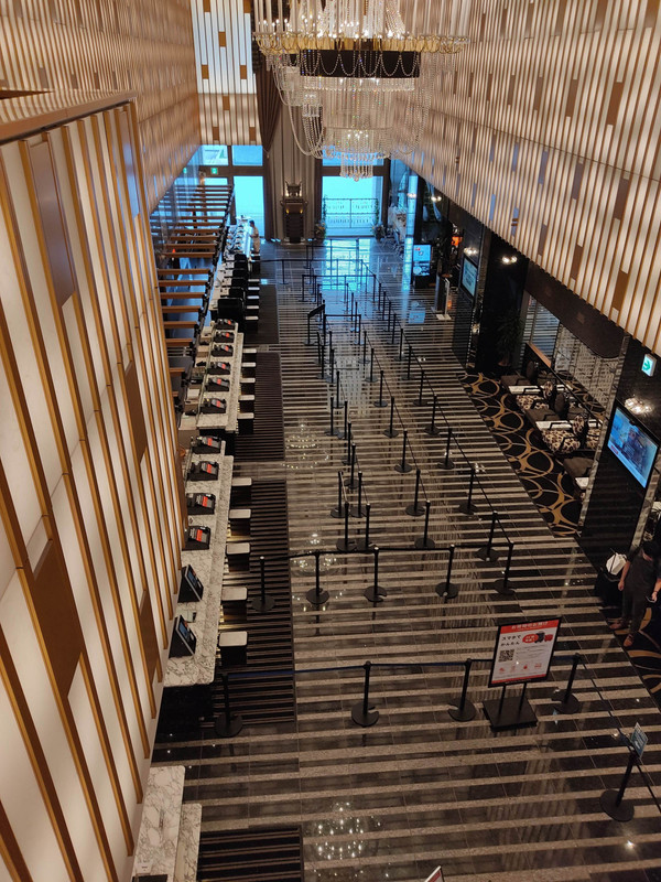 チェックインアウトはかなり自動化されてます