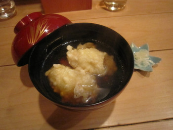 「手打蕎麦 松永」料理 24877 「牡蠣の天ぬき」