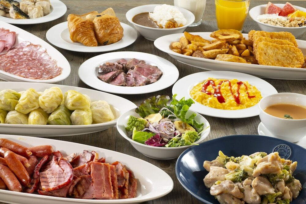 朝食ビュッフェ