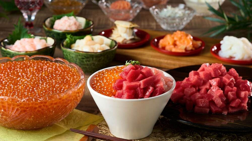 朝食ビュッフェ