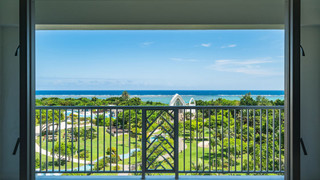 ルーム シングルベッド 2 台 オーシャンビュー (Ocean Wing, Mid Floor)