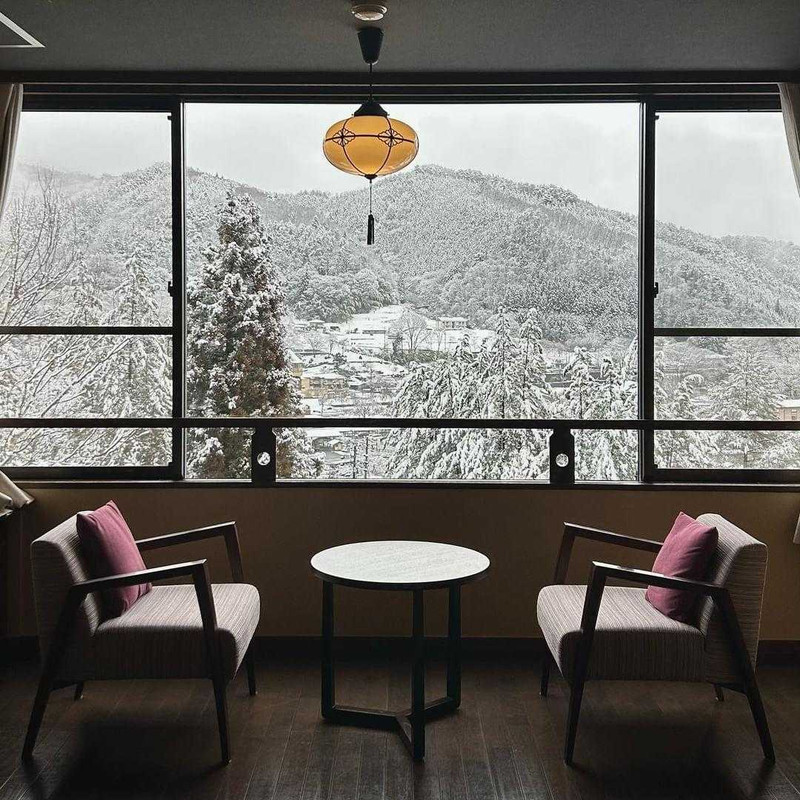 客室の眺望一例(冬)