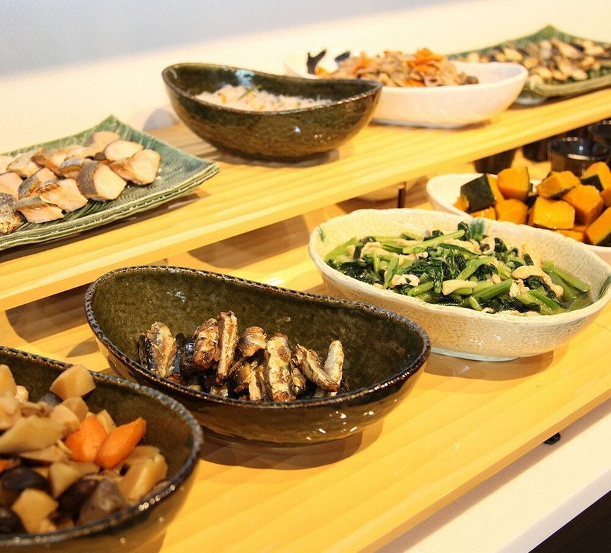 朝食ビュッフェ