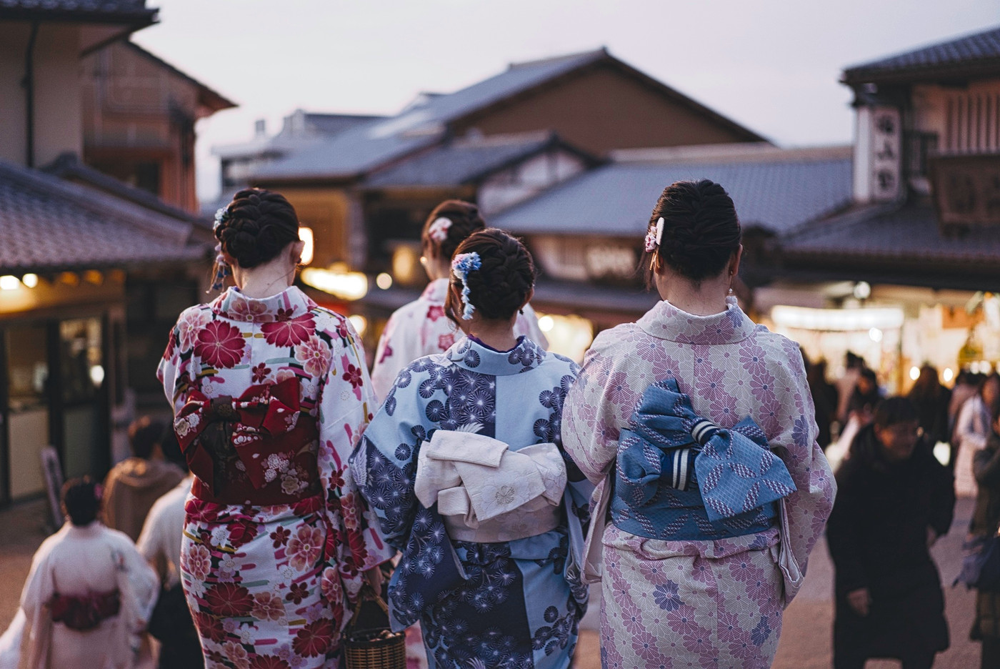 京都の着物美人