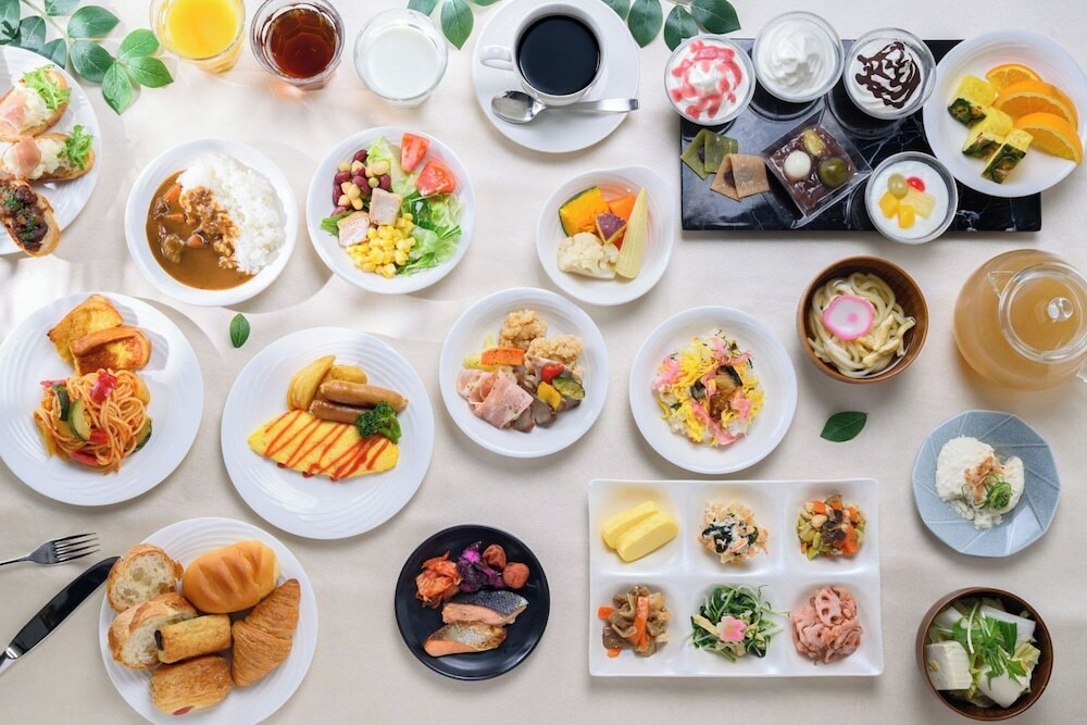朝食ビュッフェ